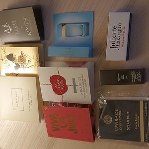 Fragrance samples